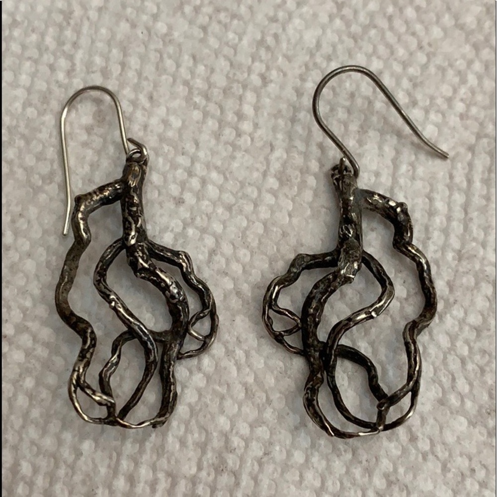 Robert Lee Morris Elizabeth & James Twig Earrings